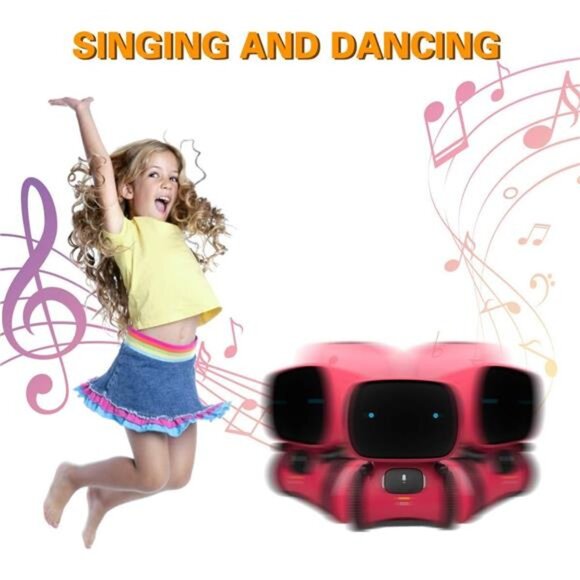 Kids Robot Toys for Girls and Boys, Voice Control and Touch Sensor Interactive - Picture 5 of 7